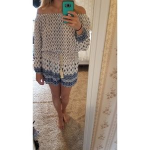 Soprano Off The Shoulder Romper
